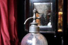 Load image into Gallery viewer, British 19th.C Glass Double Gourd Soda Siphon Seltzer