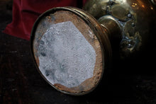 Load image into Gallery viewer, Vintage Embossed Brass Planter Jardiniere on Stand