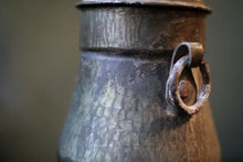 Load image into Gallery viewer, Antique Indian Hammered Copper Milk Container