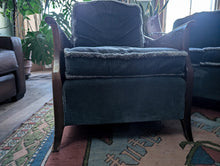 Load image into Gallery viewer, 3 Piece 1930's Bergere Walnut Conservatory Suite