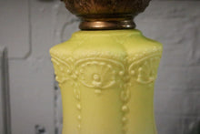 Load image into Gallery viewer, Antique Victorian Cranberry Glass Hanging Hall Lantern