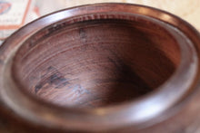 Load image into Gallery viewer, Antique Turned Hardwood Treen Tobacco Jar
