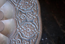 Load image into Gallery viewer, Early 20th.C Indian Brass Top Foldable Table