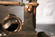 Load image into Gallery viewer, Antique Brass Laboratory Microscope - William Hume, Edinburgh