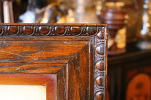 Load image into Gallery viewer, Antique Framed Black and White Junior Football Team Photograph in Carved Frame