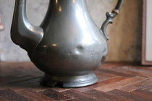 Load image into Gallery viewer, Antique Victorian Pewter Coffee Pot / Jug