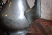 Load image into Gallery viewer, Antique Victorian Pewter Coffee Pot / Jug