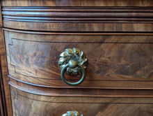 Load image into Gallery viewer, Large Regency Mahogany Chest of Drawers