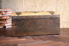 Load image into Gallery viewer, Antique Victorian Burl Walnut Tea Caddy