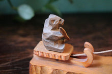Load image into Gallery viewer, Vintage Austrian Black Forest Bear Figurine Carving