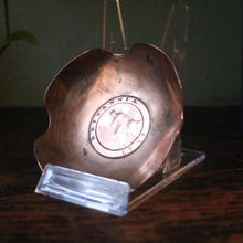 Load image into Gallery viewer, Antique Copper Pin Dish Made From George III 2 Pence Coin