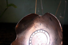 Load image into Gallery viewer, Antique Copper Pin Dish Made From George III 2 Pence Coin