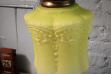 Load image into Gallery viewer, Antique Victorian Cranberry Glass Hanging Hall Lantern