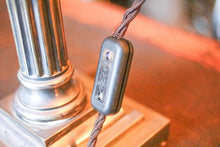 Load image into Gallery viewer, Electric Converted Chrome Column Oil Lamp