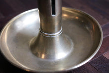 Load image into Gallery viewer, Antique Brass Chamber Stick Candlestick Candle Holder