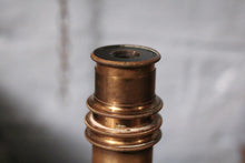 Load image into Gallery viewer, Antique Brass Laboratory Microscope - William Hume, Edinburgh