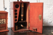 Load image into Gallery viewer, Antique Brass Laboratory Microscope - William Hume, Edinburgh