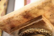 Load image into Gallery viewer, 19th Century Alabaster and Ormolu Pedestal / Column
