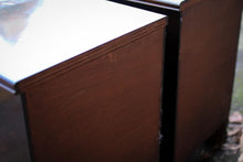 Load image into Gallery viewer, Pair of Art Deco Bedside Cabinets