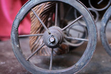 Load image into Gallery viewer, Early 20th.C Antique Swiss Black Forest Carved Bear Tricycle