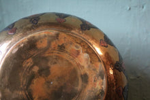 Load image into Gallery viewer, Islamic Mamluk Brass Vase / Jardiniere With Silver And Copper Inlay