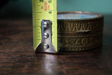 Load image into Gallery viewer, Antique19th.C French Gilded Brass Painted Portrait Pill Box