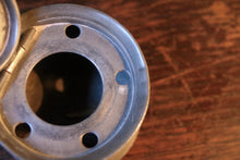 Load image into Gallery viewer, Antique Ship's Capstan Pewter Inkwell