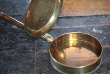 Load image into Gallery viewer, 19th Century Brass Scottish Bed Warming Pan / Bedpan