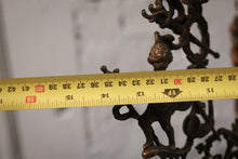 Load image into Gallery viewer, Victorian Hanging Oil Lamp Converted to Electric -  Brass Chandelier Light Fitting