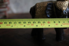 Load image into Gallery viewer, Vintage Thai Bronze Statue of Indra Riding 3 Headed Elephant