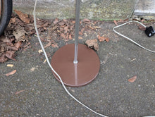 Load image into Gallery viewer, 1970's Floor Standing Brown Metal Reading Lamp