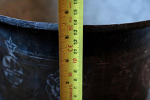 Load image into Gallery viewer, Large Antique Middle Eastern Engraved Bronze Bowl