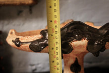 Load image into Gallery viewer, Vintage Mid Century Ceramic Tazzo Pedestal Bowl