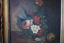 Load image into Gallery viewer, 19th.C Danish School Floral Still Life Oil Painting - 19.5" x 23"