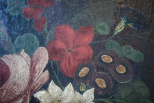 Load image into Gallery viewer, 19th.C Danish School Floral Still Life Oil Painting - 19.5" x 23"