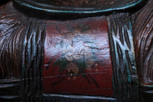 Load image into Gallery viewer, Early 20th.C Antique Swiss Black Forest Carved Bear Tricycle