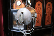 Load image into Gallery viewer, Vintage Chrome Francis Searchlight Converted to Uplighter Lamp