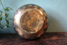 Load image into Gallery viewer, Islamic Mamluk Brass Vase / Jardiniere With Silver And Copper Inlay