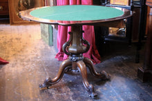 Load image into Gallery viewer, Antique Regency Flip Top Games / Card Table