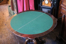 Load image into Gallery viewer, Antique Regency Flip Top Games / Card Table
