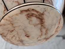Load image into Gallery viewer, Vintage Marbled Glass Deco Flycatcher Pendant Ceiling Light