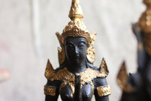 Load image into Gallery viewer, Pair of Vintage Bronze Thai Thephanom Statues