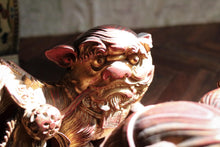 Load image into Gallery viewer, Vintage Chinese Teak Dog of Foo Carving