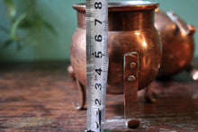Load image into Gallery viewer, Early 20th.C Arts and Crafts Copper Condiment Pots