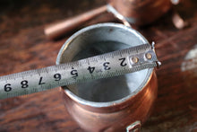Load image into Gallery viewer, Early 20th.C Arts and Crafts Copper Condiment Pots