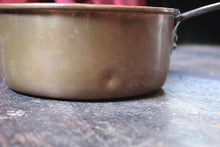 Load image into Gallery viewer, Antique Heavyweight Brass Saucepan - 10"