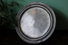 Load image into Gallery viewer, Antique Ship's Capstan Pewter Inkwell