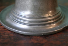 Load image into Gallery viewer, Antique Ship's Capstan Pewter Inkwell