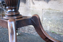 Load image into Gallery viewer, Antique Georgian Regency Pedestal Pembroke Drop Leaf Dining Table
