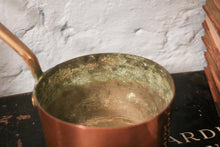 Load image into Gallery viewer, Antique Heavyweight Brass Saucepan - 6.25"